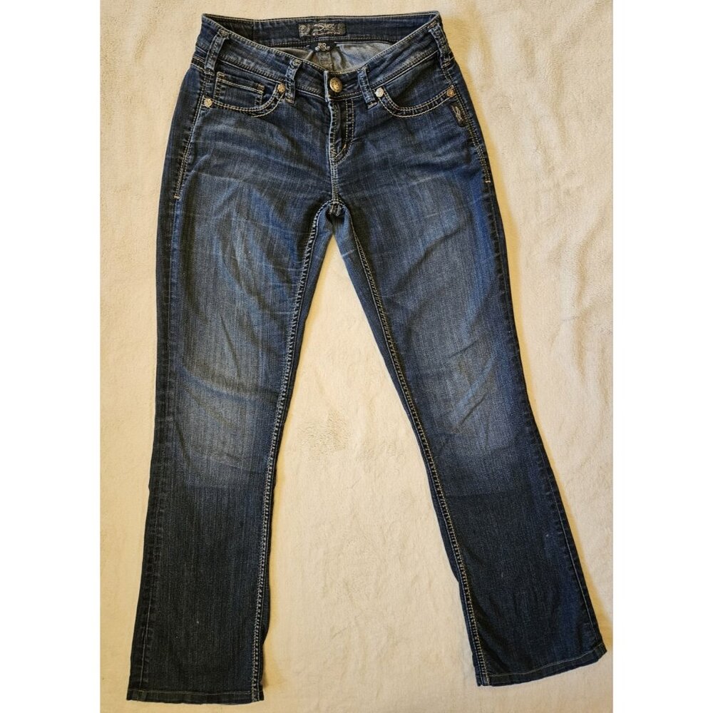 Silver Jeans Womens | 27 Blue Aiko Bootcut Stretch Flare Western
